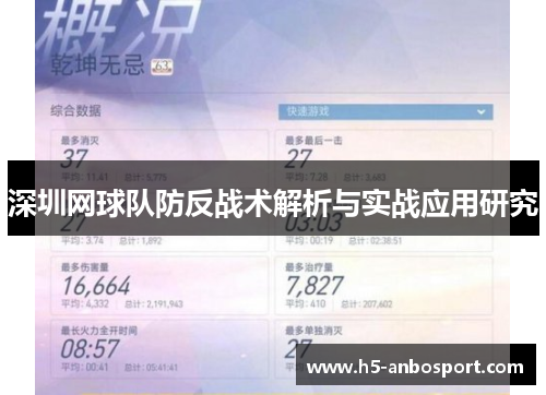 深圳网球队防反战术解析与实战应用研究